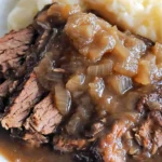 Slow-Cooker-Beef-Brisket-With-Onion-Gravy-Recipe