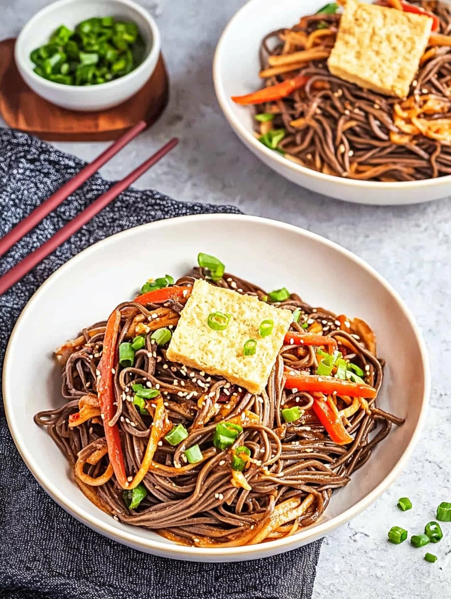 Spicy Soba Noodles