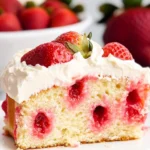 Strawberry-Poke-Cake-With-Whipped-Vanilla-Cream-Cheese-Frosting-Recipe