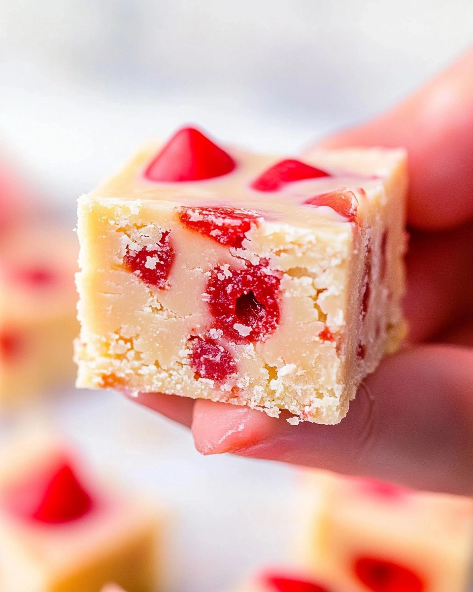 Valentine's Gumdrop Fudge