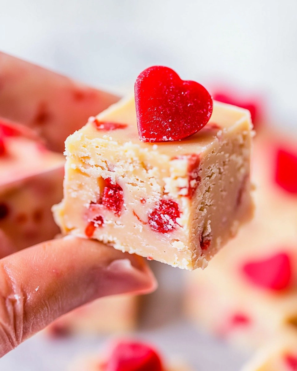Valentine's Gumdrop Fudge