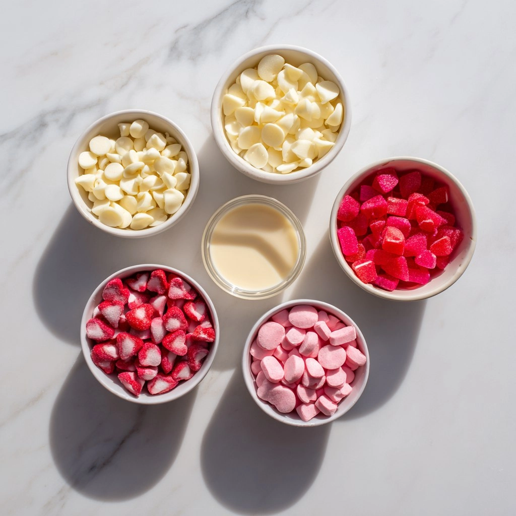 Valentine's Gumdrop Fudge