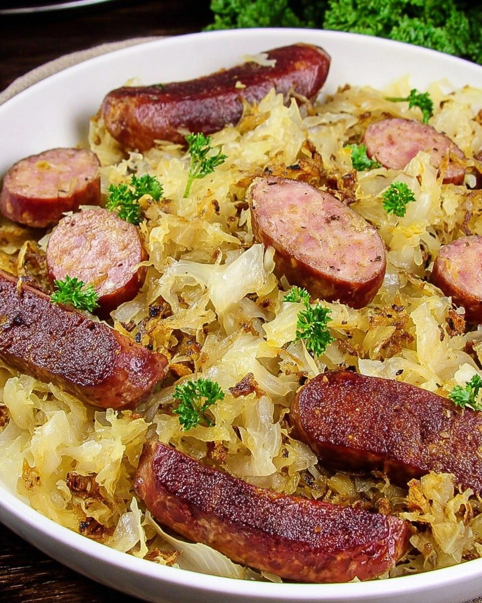 Air Fryer Kielbasa and Sauerkraut: Twist on a Classic
