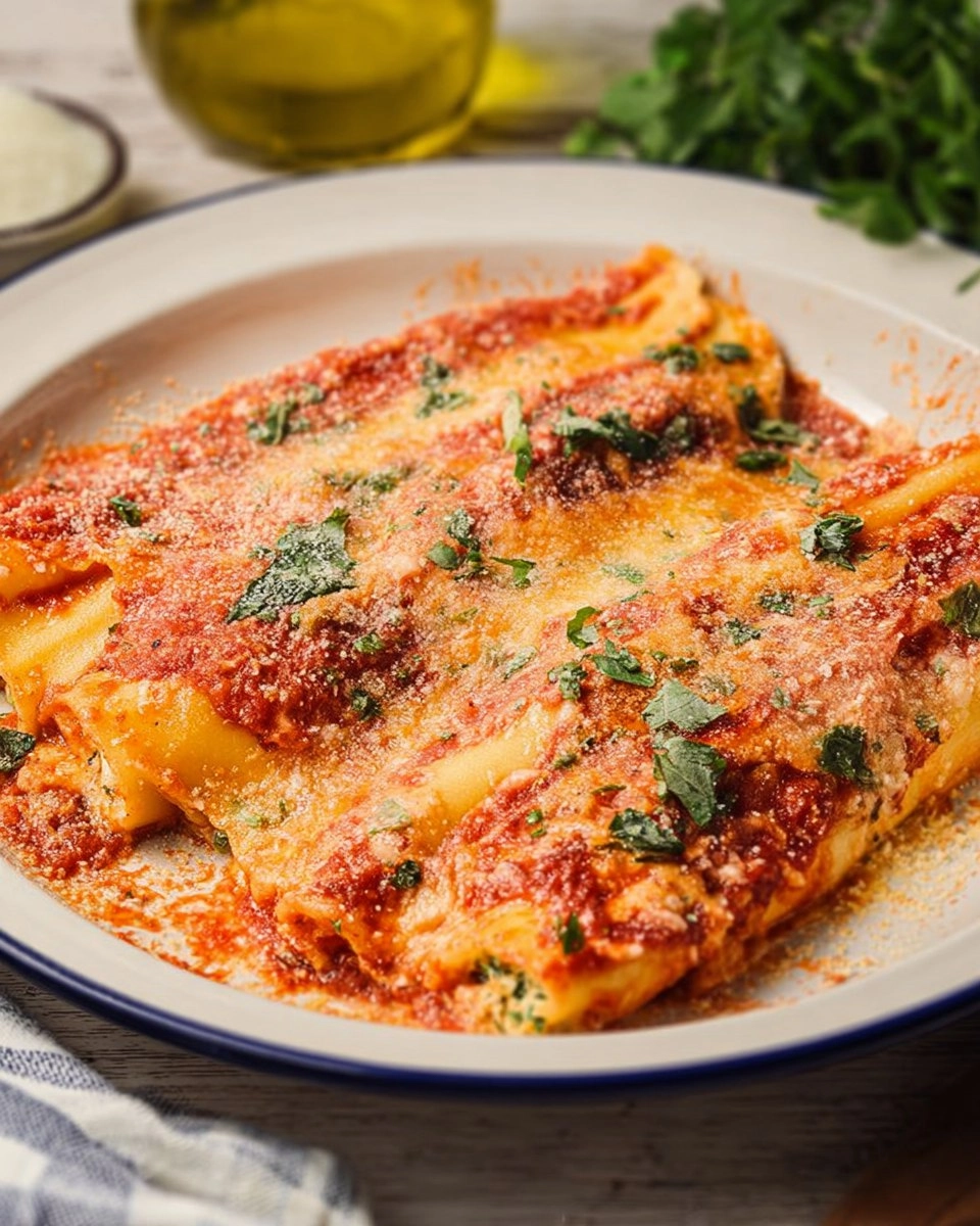 Baked Manicotti