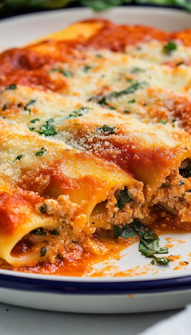Baked Manicotti