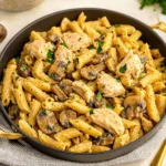 Chicken-and-Mushroom-Pasta-Recipe