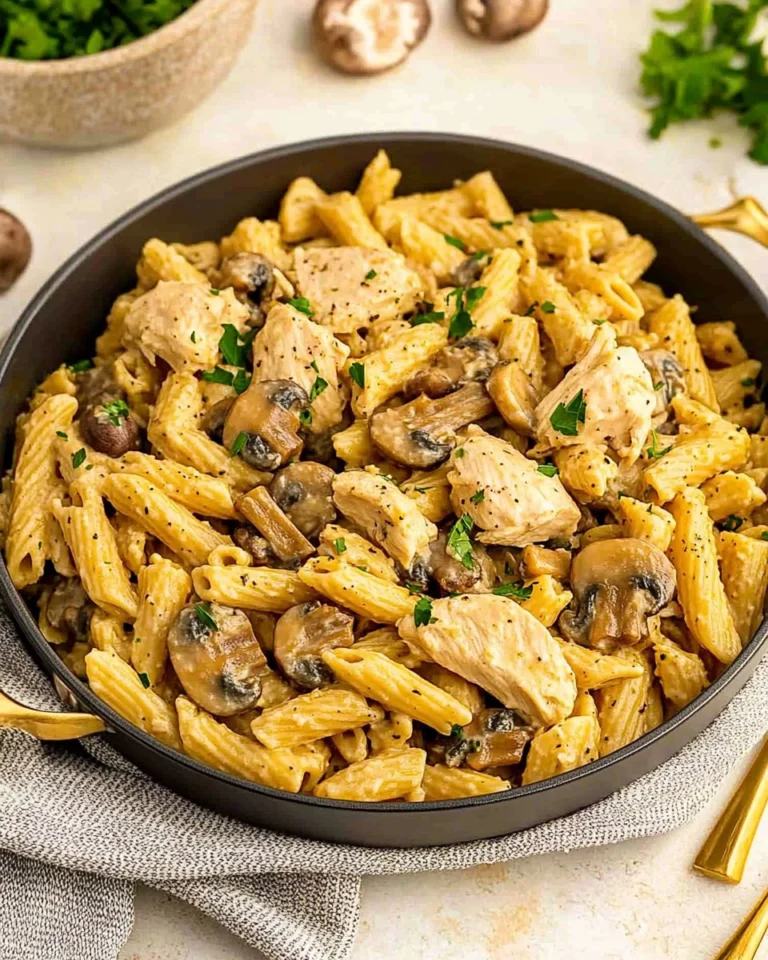 Chicken-and-Mushroom-Pasta-Recipe