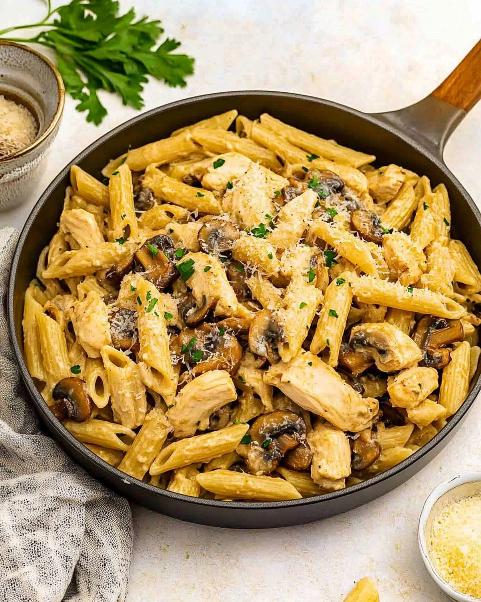 Chicken and Mushroom Pasta