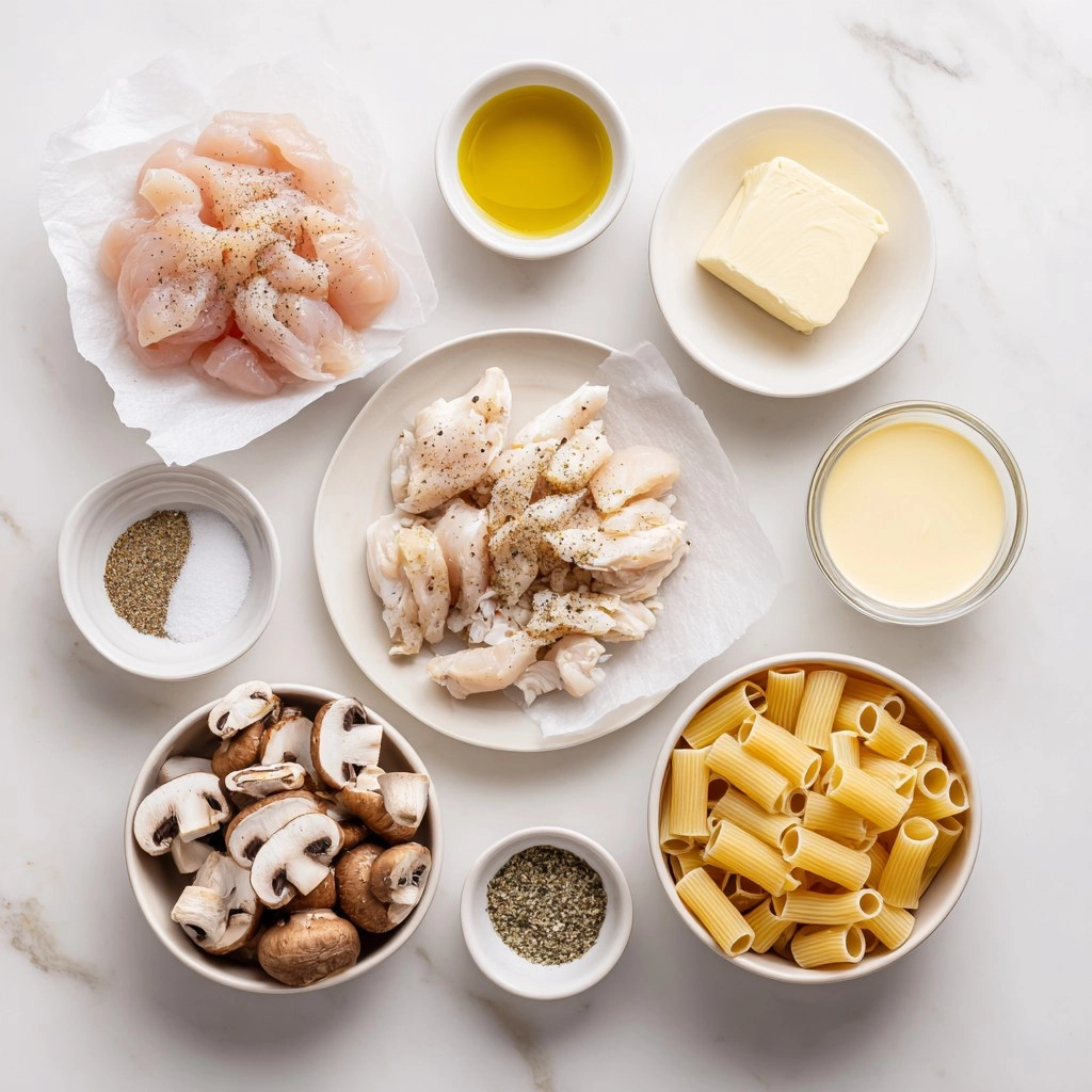 Chicken and Mushroom Pasta