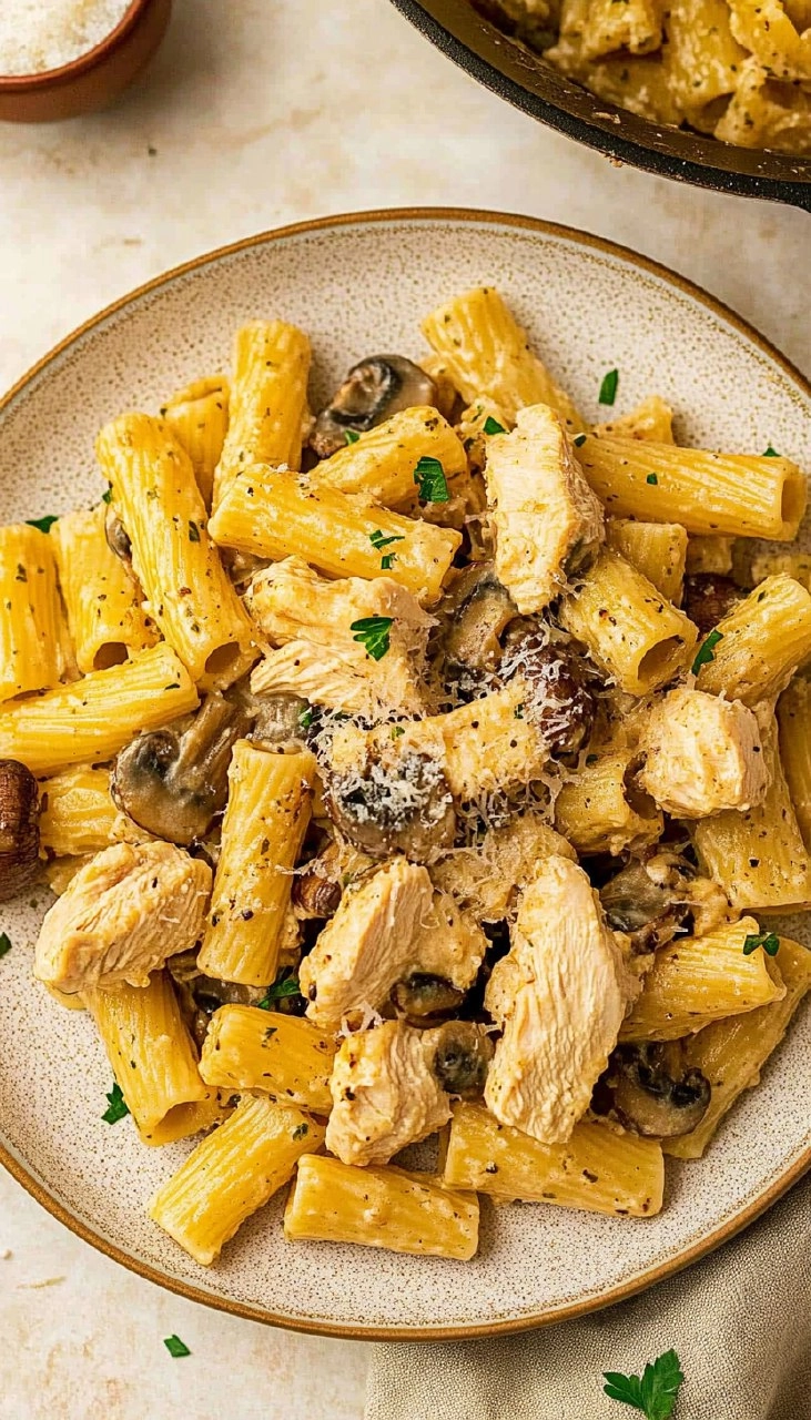 Chicken and Mushroom Pasta