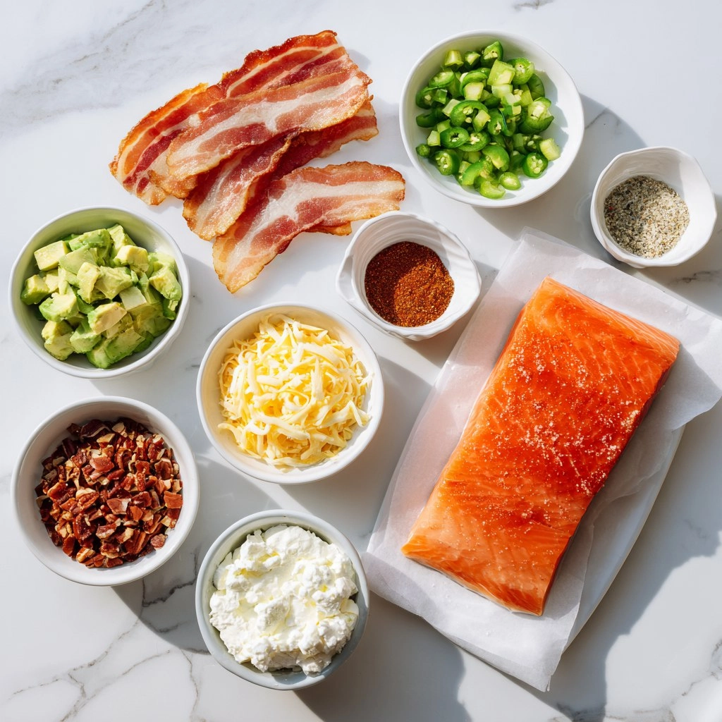 Chipotle Jalapeño Popper Stuffed Salmon Rolls