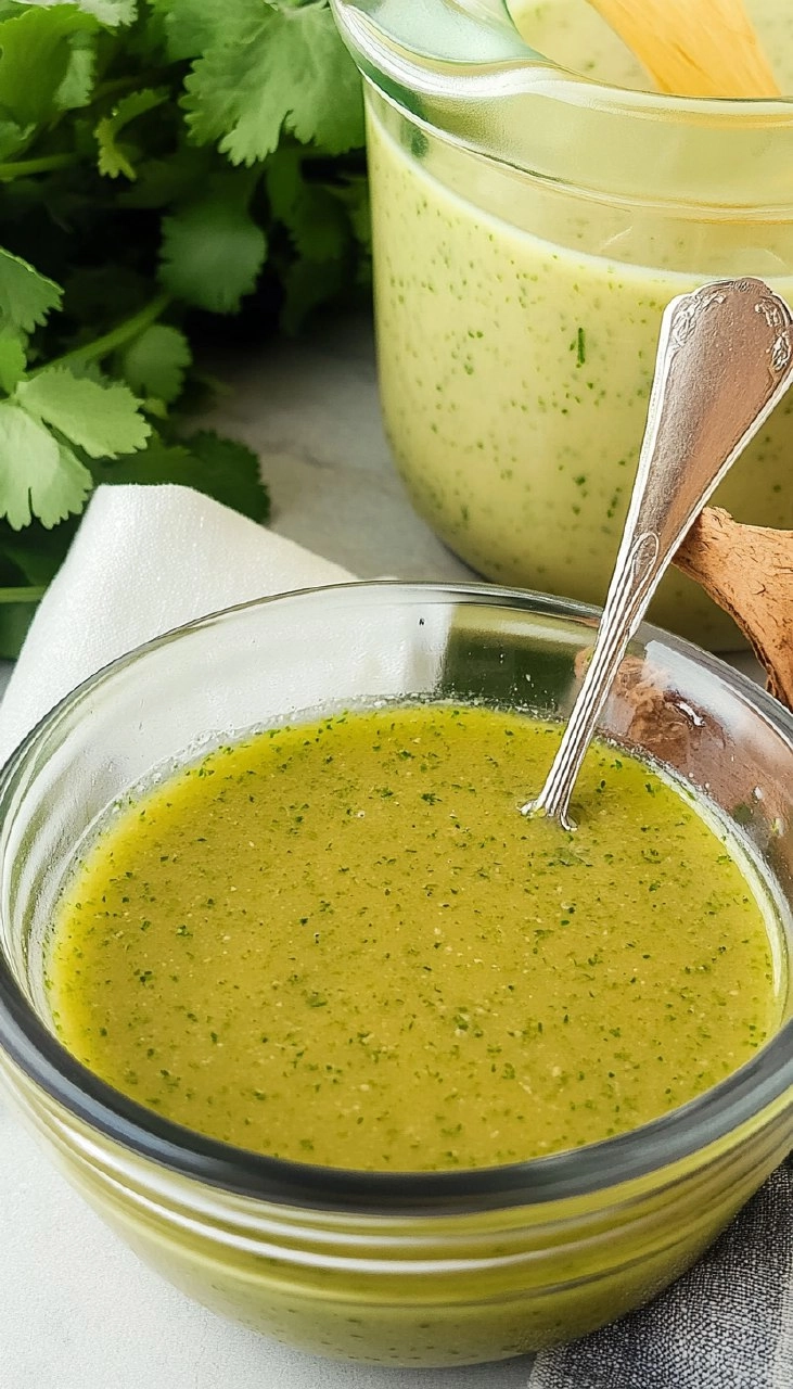 Cilantro Lime Salad Dressing