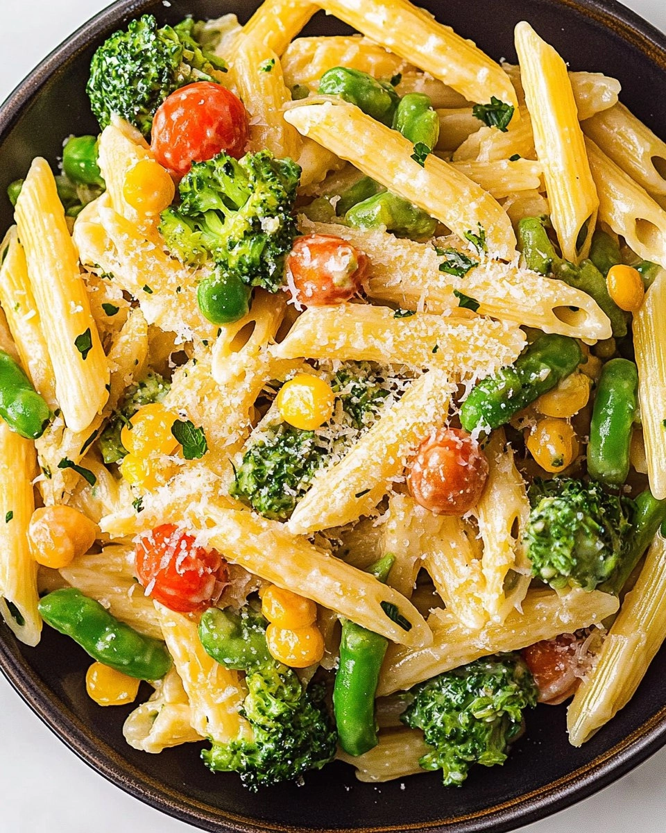 Creamy Pasta Primavera