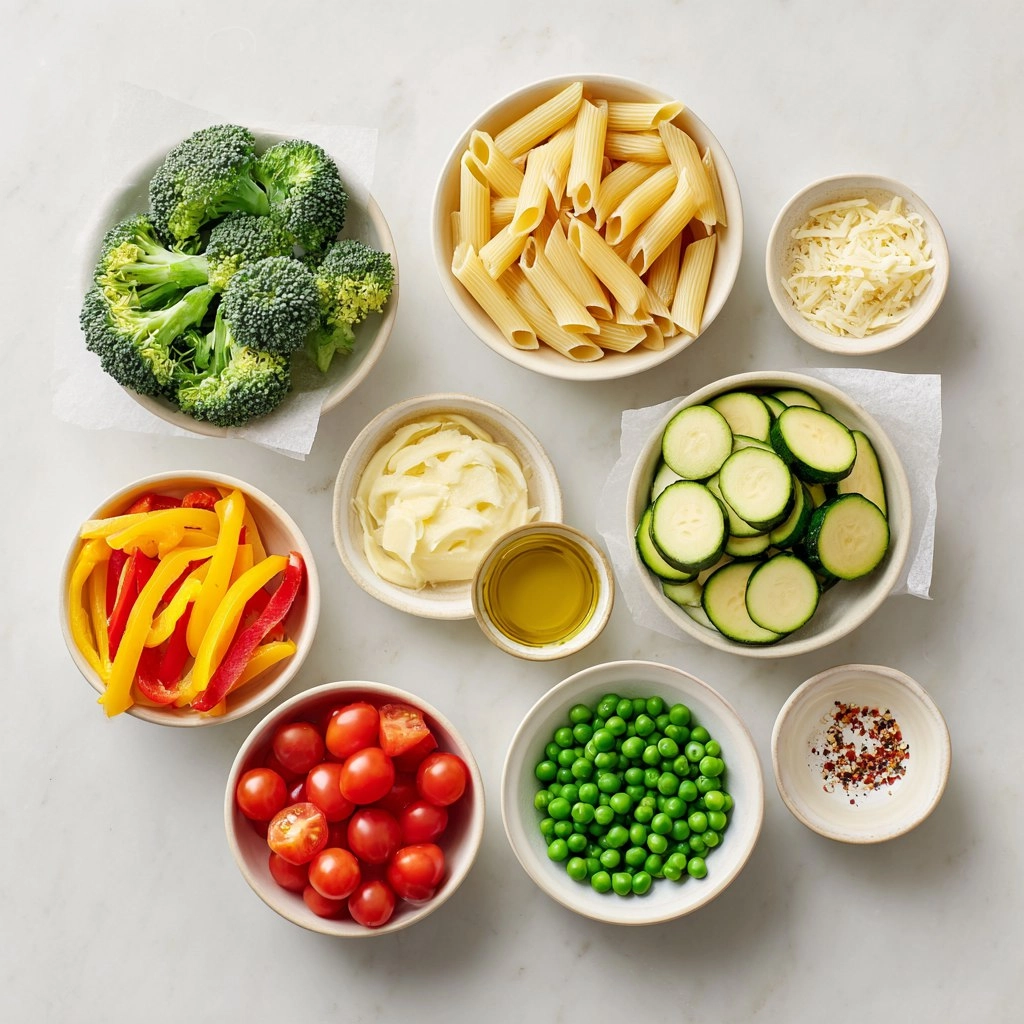 Creamy Pasta Primavera