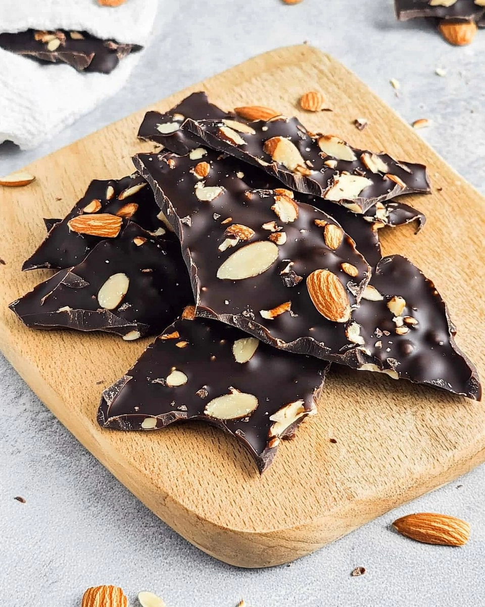 Dark Chocolate Almond Bark