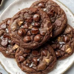 Double-Chocolate-Chocolate-Chip-Cookies-with-Pecans-Recipe