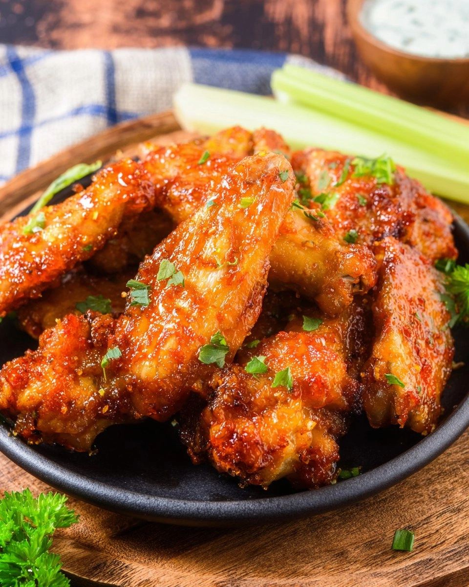 Hot Honey Chicken Wings