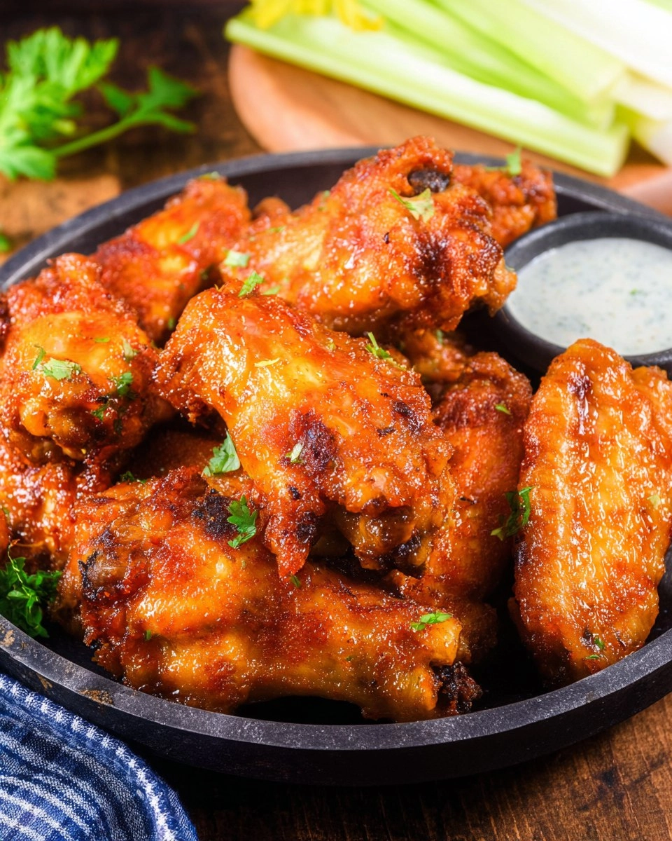 Hot Honey Chicken Wings