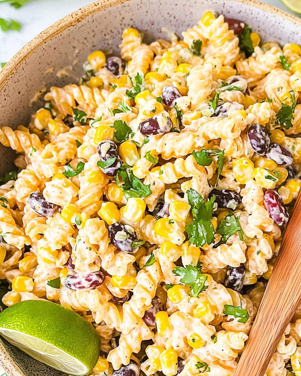 Mexican Street Corn Pasta Salad