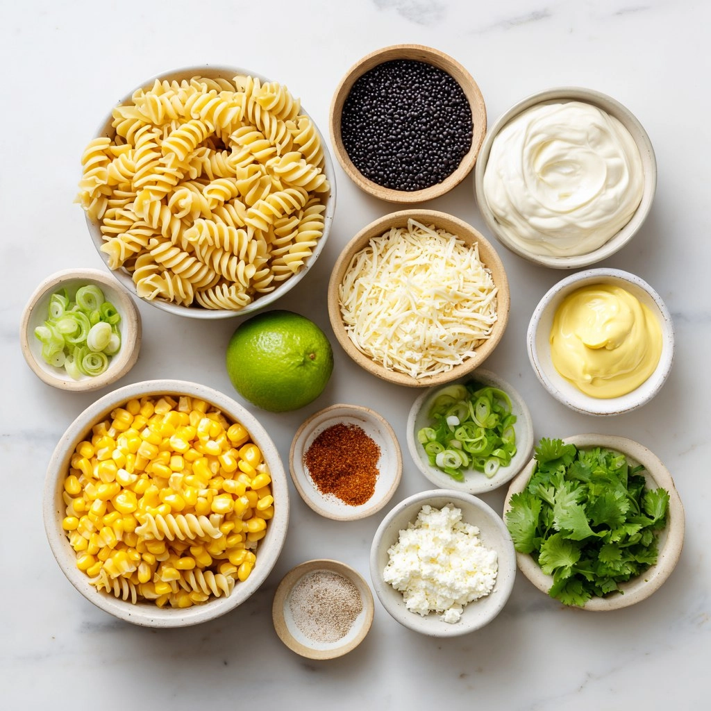 Mexican Street Corn Pasta Salad