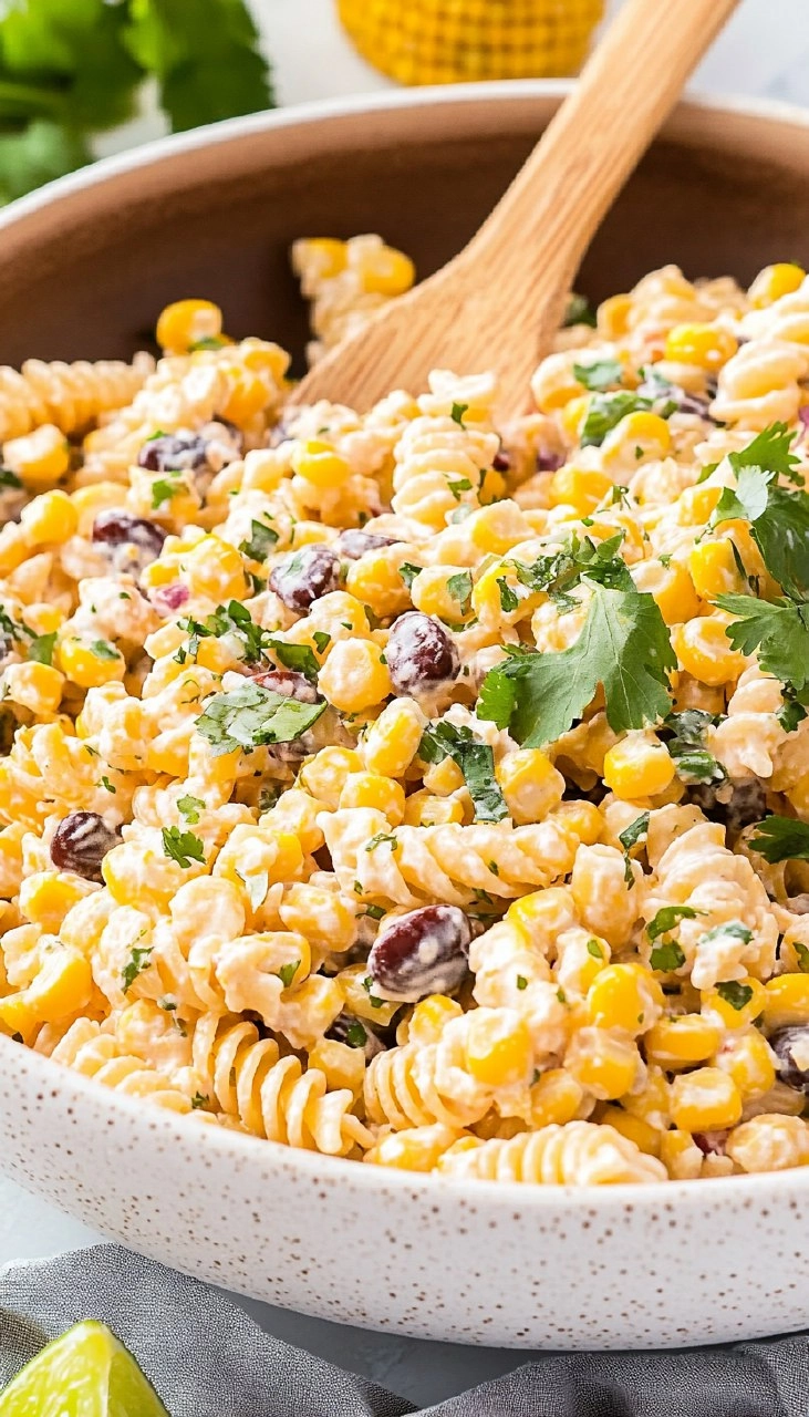 Mexican Street Corn Pasta Salad