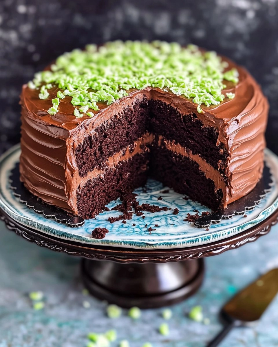 Rich Guinness Chocolate Cake