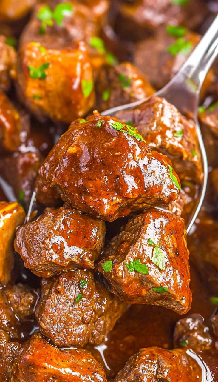 Slow Cooker Dr. Pepper Steak Bites