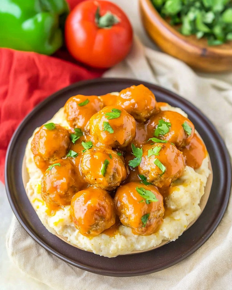 Slow Cooker Nacho Meatballs