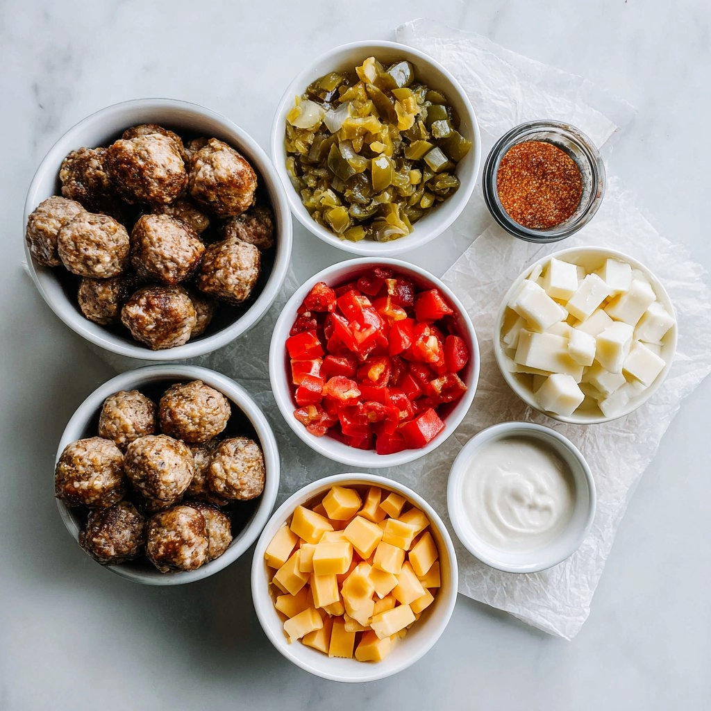 Slow Cooker Nacho Meatballs