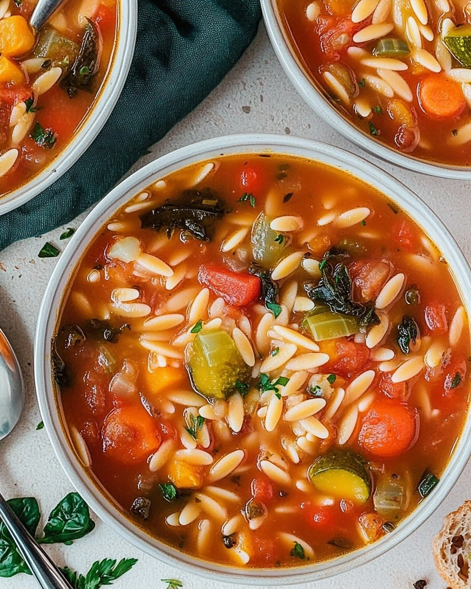 Vegetable Orzo Soup