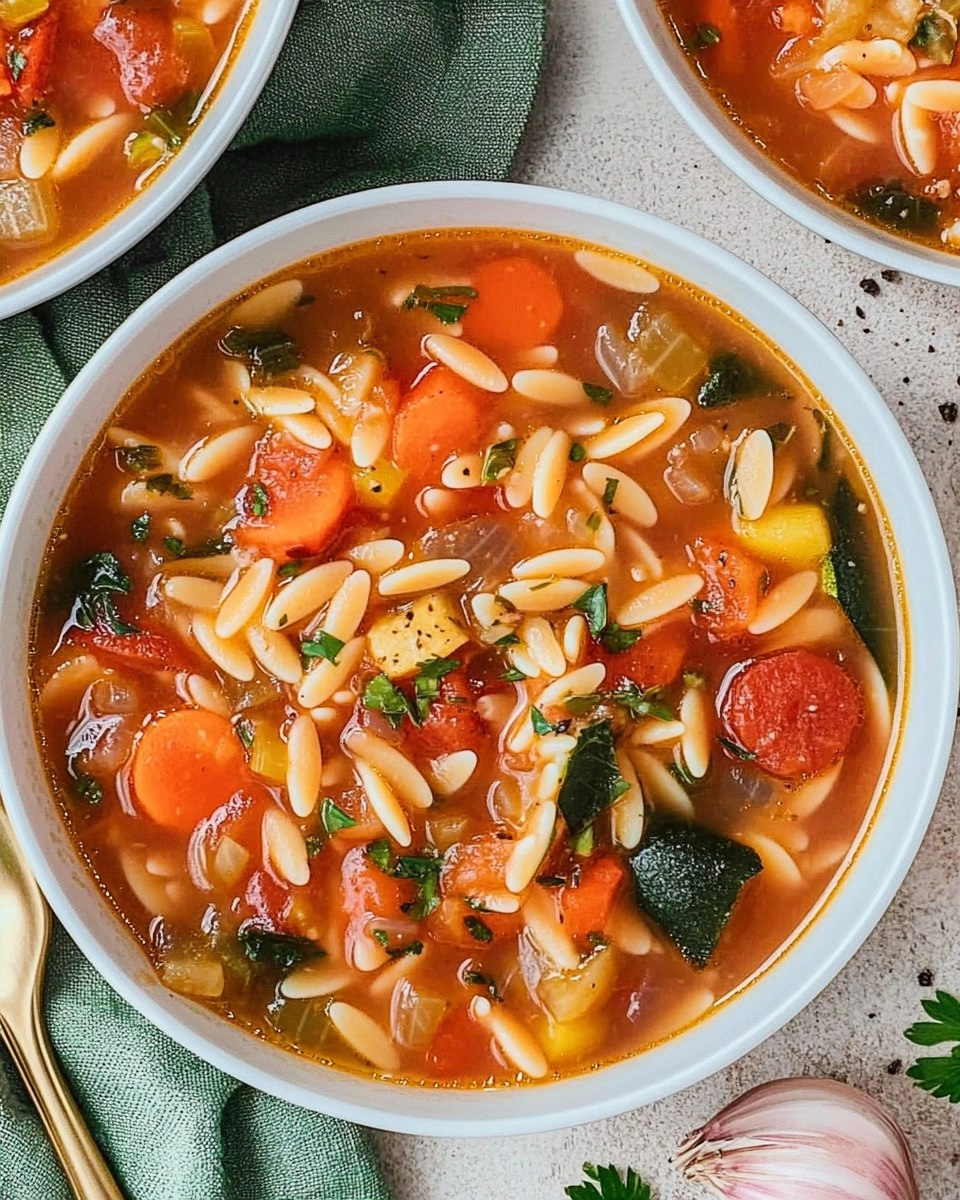 Vegetable Orzo Soup