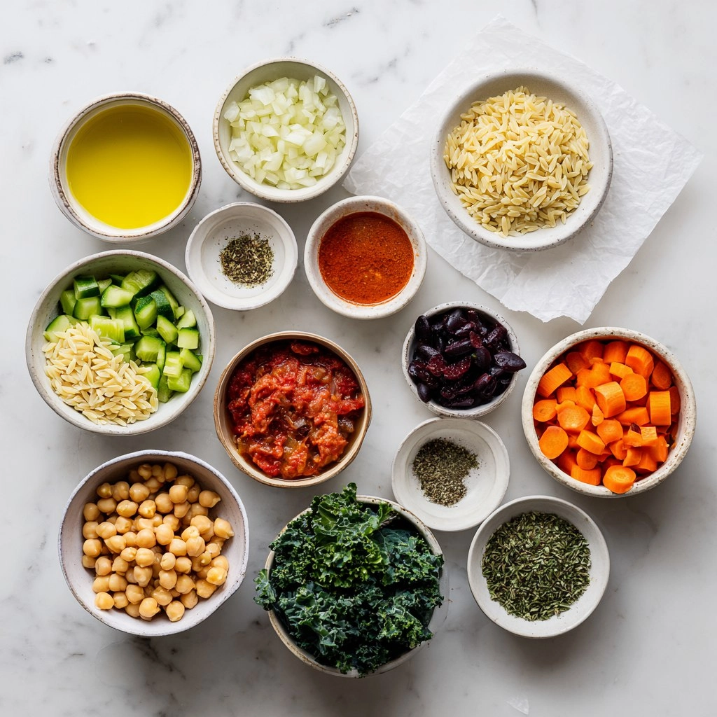 Vegetable Orzo Soup