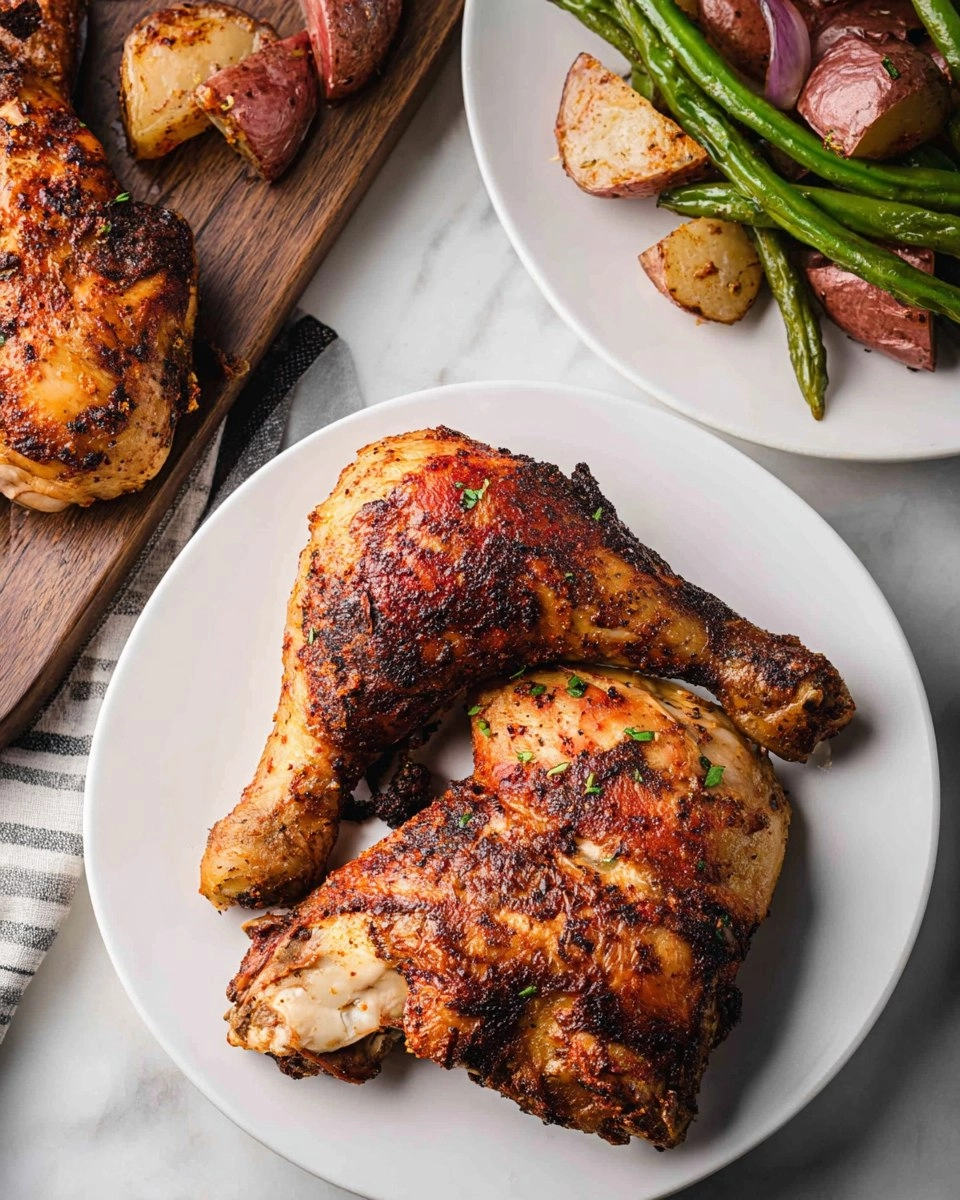 Air Fryer Chicken Leg Quarters
