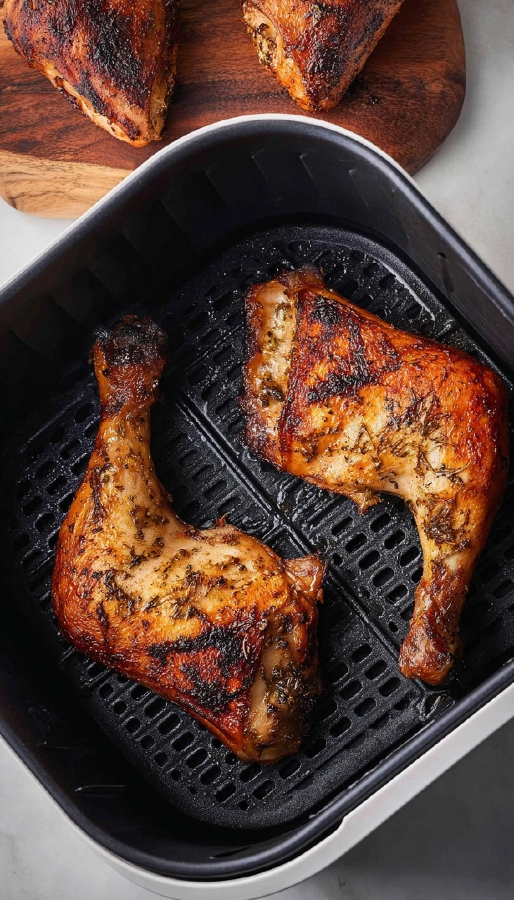 Air Fryer Chicken Leg Quarters