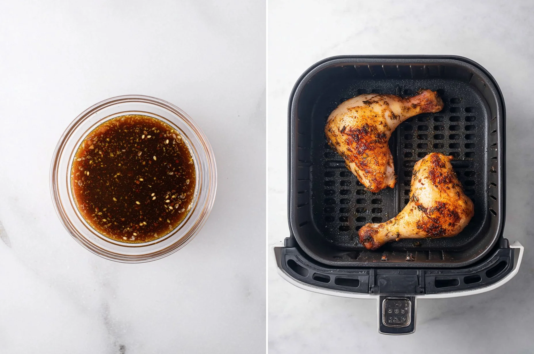 Air Fryer Chicken Leg Quarters