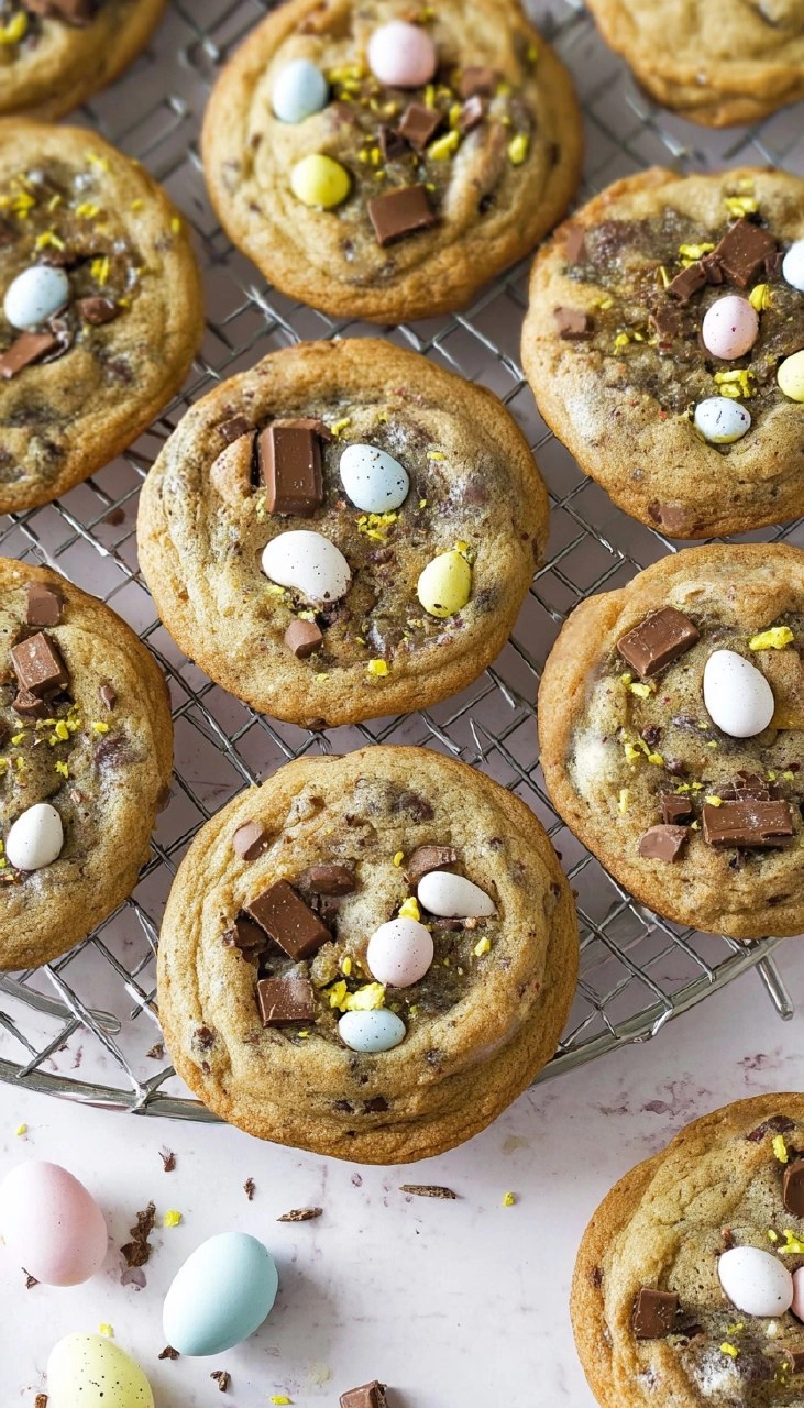 Cadbury Egg Cookies