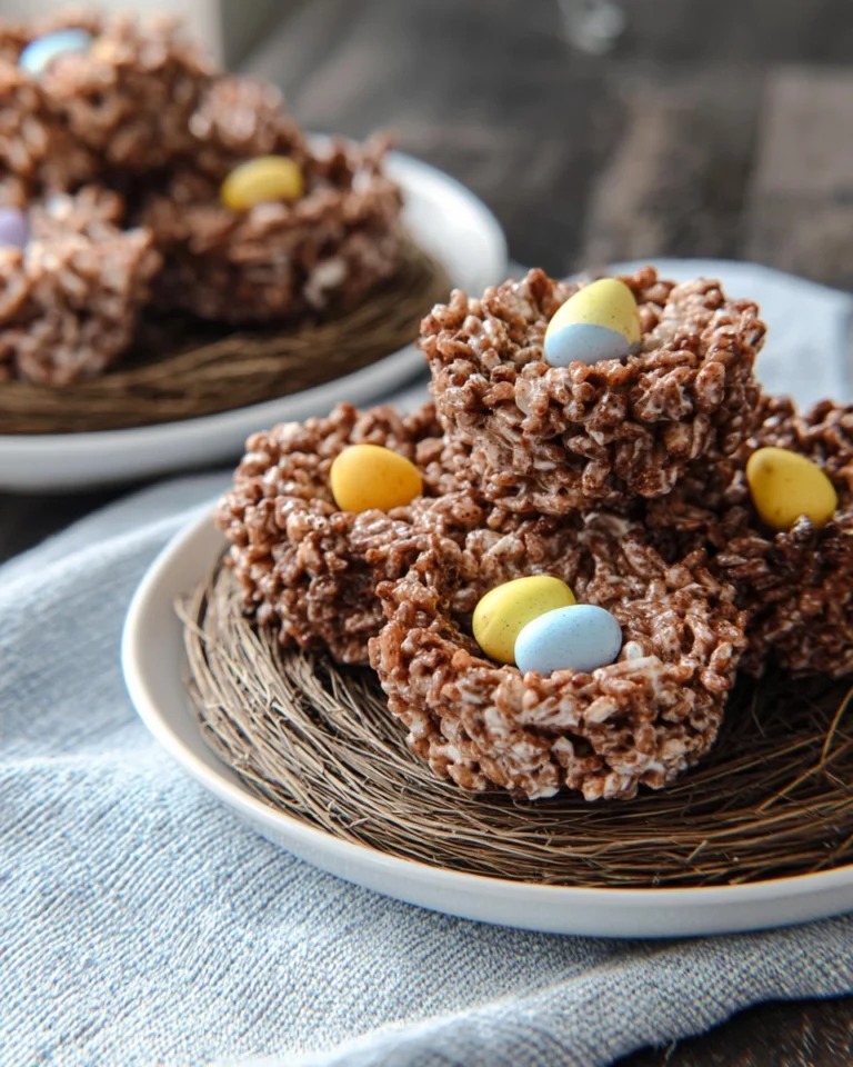 Cocoa-Krispie-Bird-Nest-Cookies-Recipe