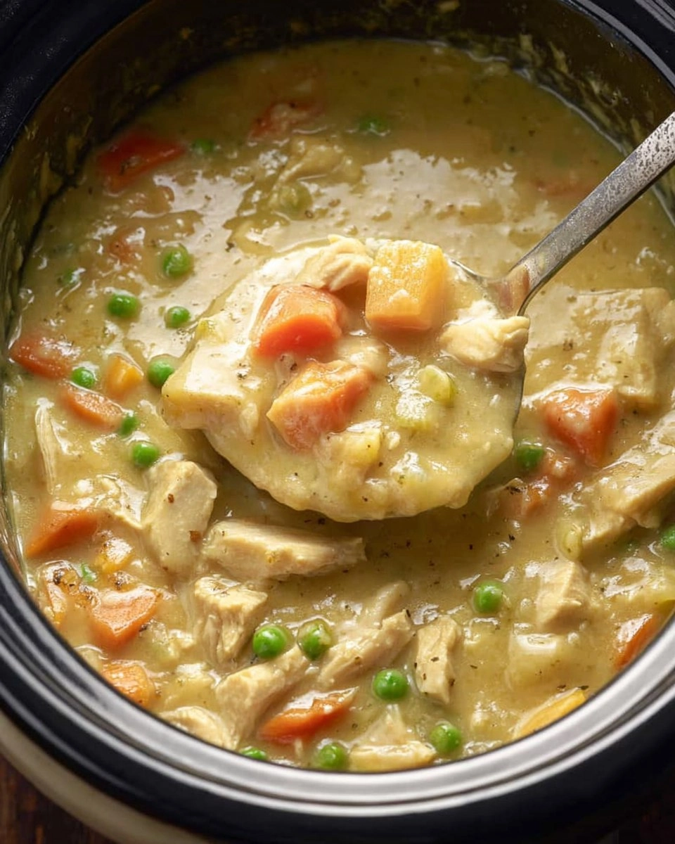 Crockpot Chicken Pot Pie