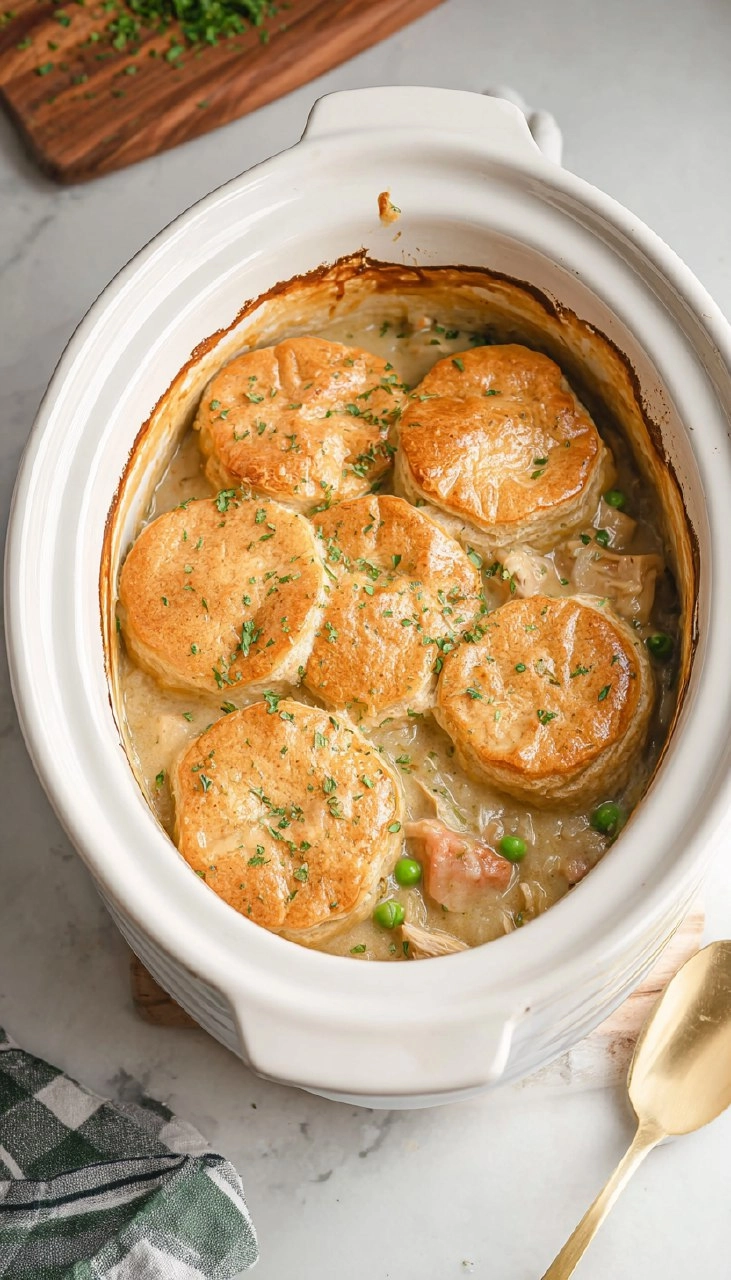 Crockpot Chicken Pot Pie