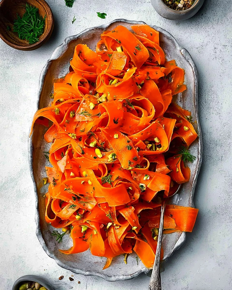 Fresh Carrot Ribbon Salad