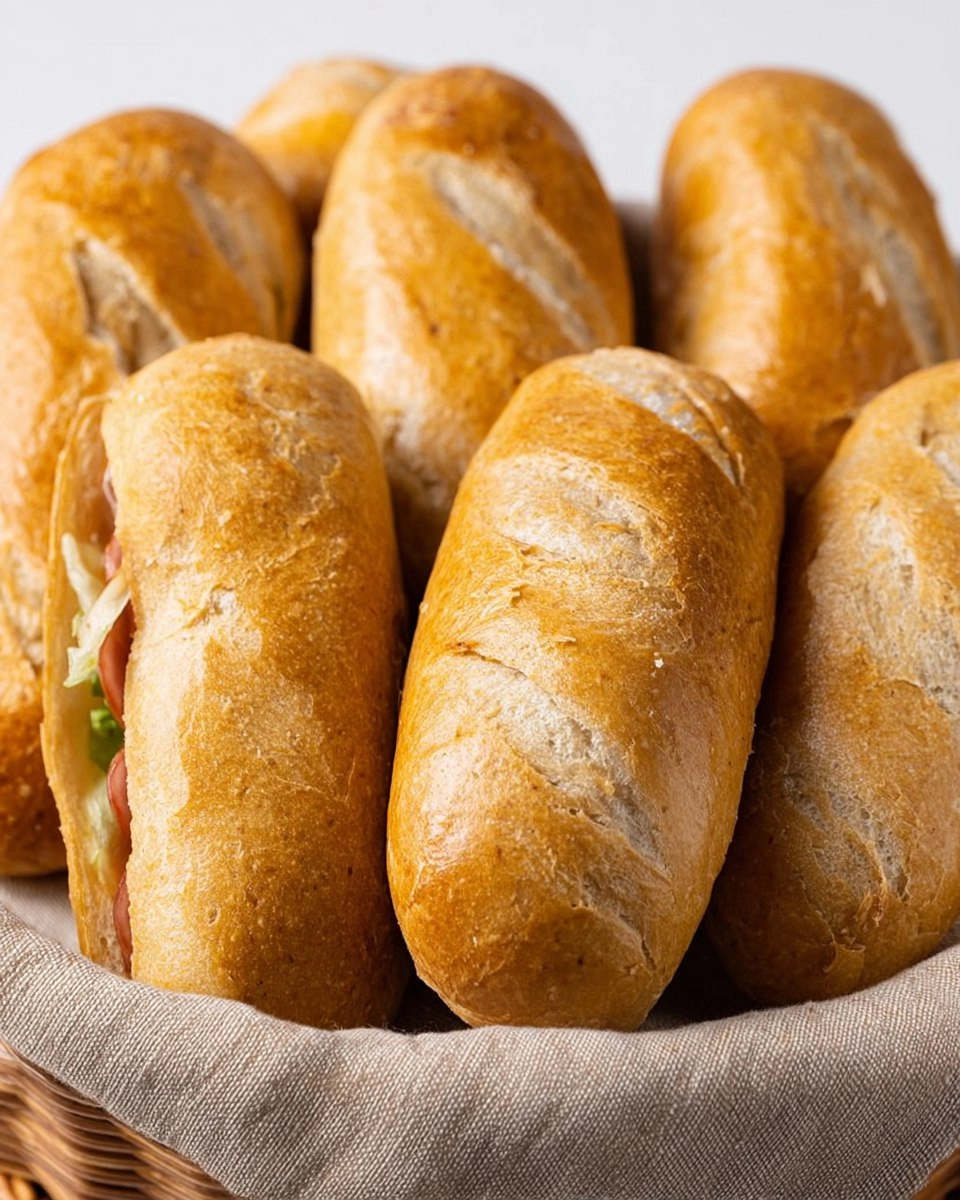 Homemade Hoagie Rolls