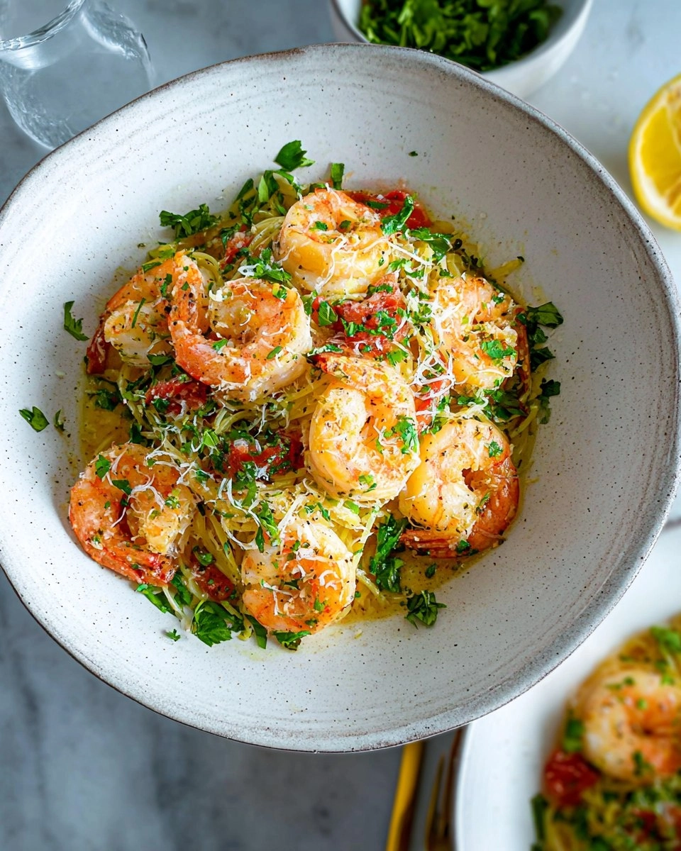 Olive Garden Shrimp Scampi