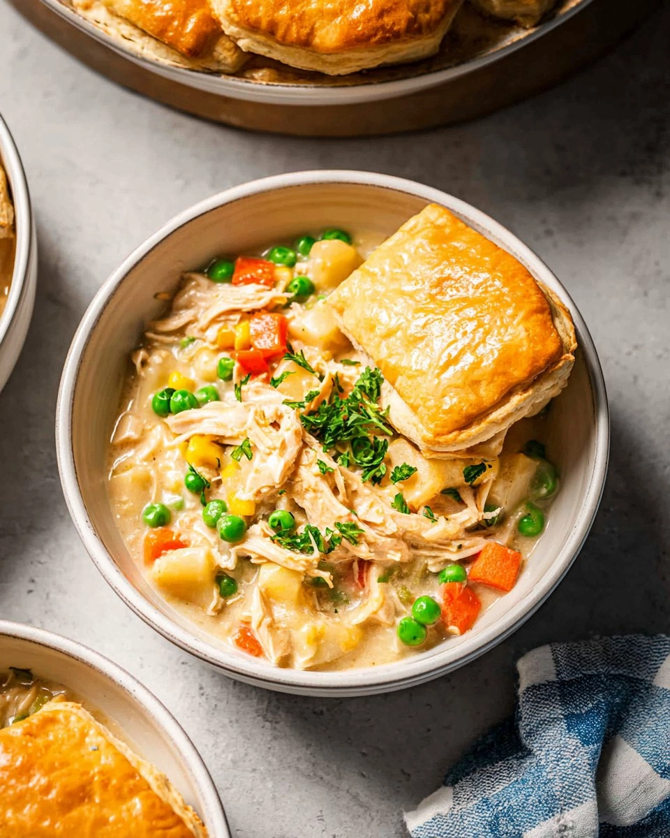 Slow Cooker Chicken Pot Pie