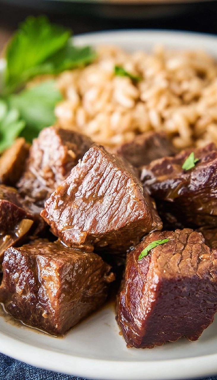 Slow Cooker Steak Bites
