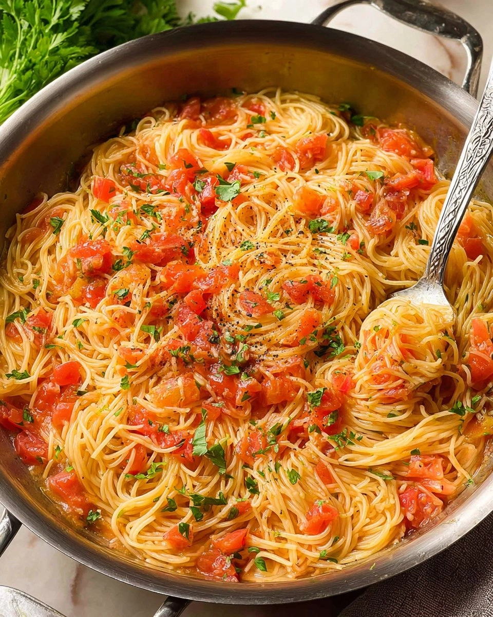 Angel Hair Pasta Pomodoro
