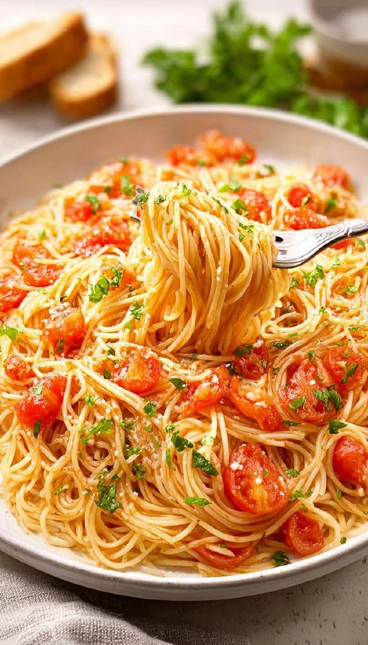 Angel Hair Pasta Pomodoro