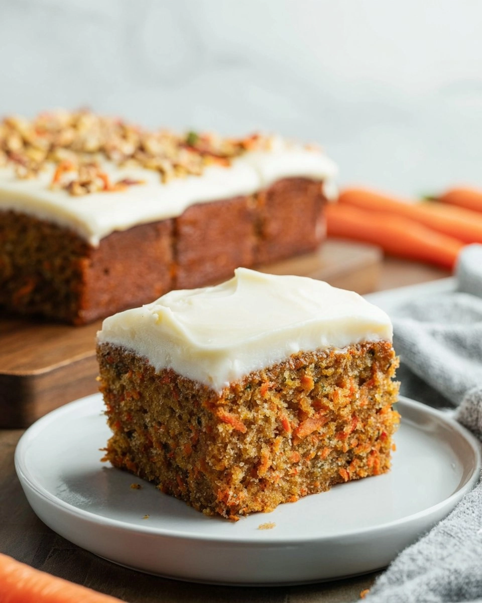 Carrot Cake Sheet Cake