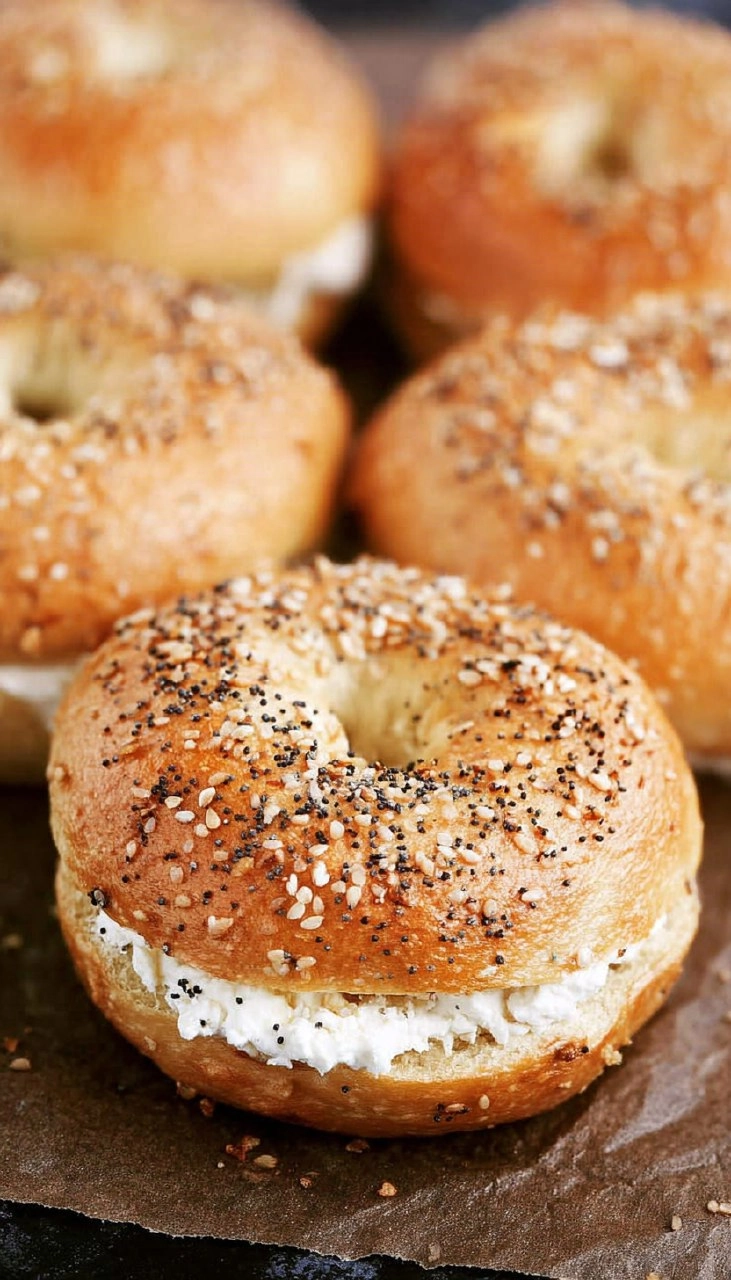 Cottage Cheese Bagels