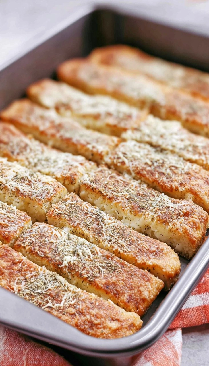 Cottage Cheese Breadsticks