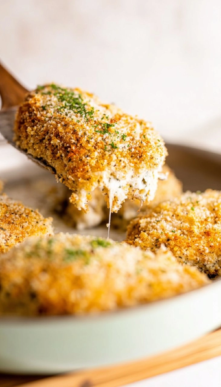 Crispy Mayo Parmesan Chicken